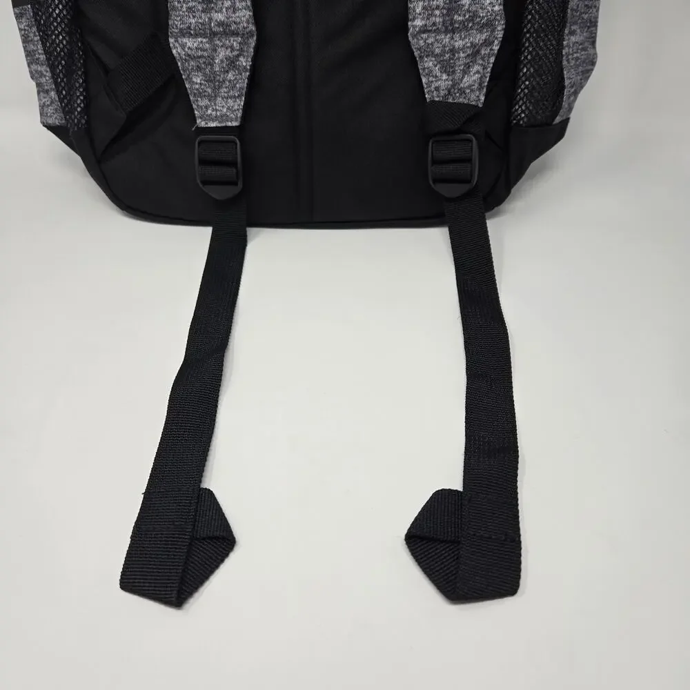 Adidas Backpack Color Gray/Black Shoulder Strap Utility Pockets New